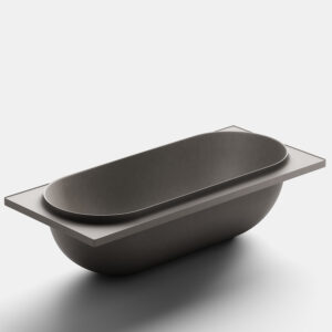 Dome Bathtub Rectangular by Pulkra